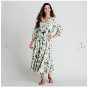 Pink Chicken Indira dress - Paper floral size S
